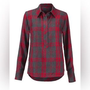 Cabi Cunningham Plaid Shirt